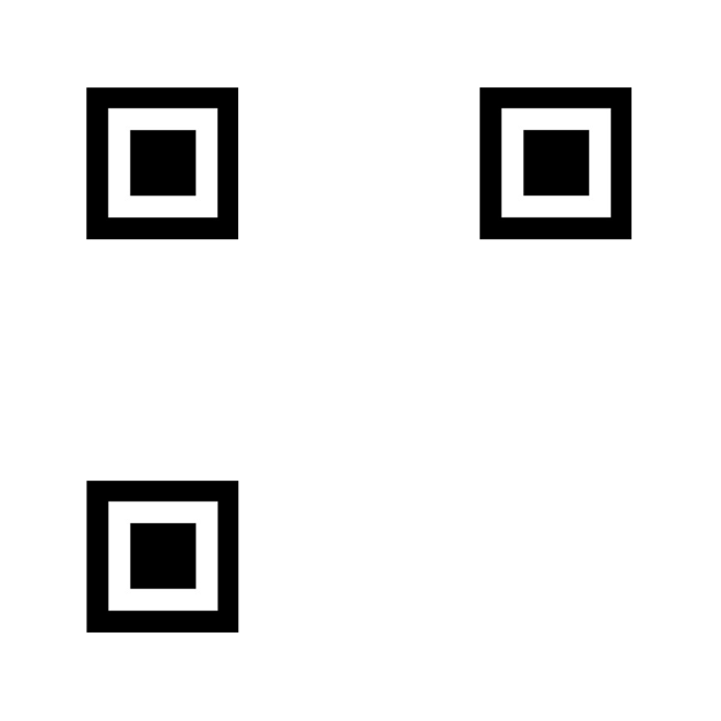 Simple QR-code